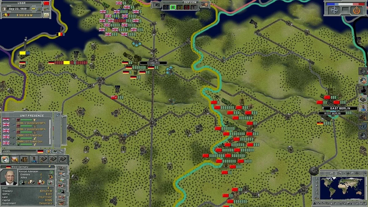 Скриншоты из Supreme Ruler: Cold War