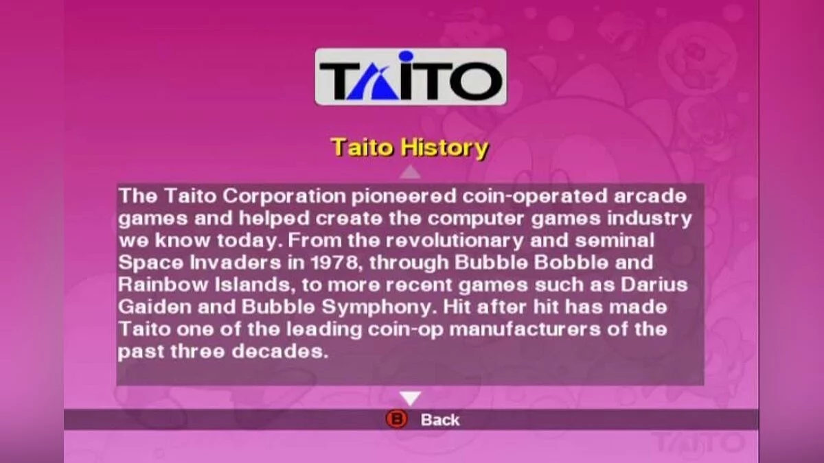 Скриншоты из Taito Legends