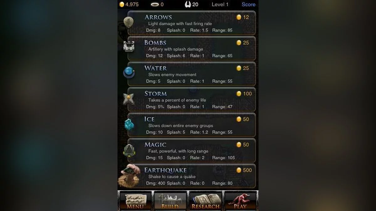 Скриншоты из Tap Defense
