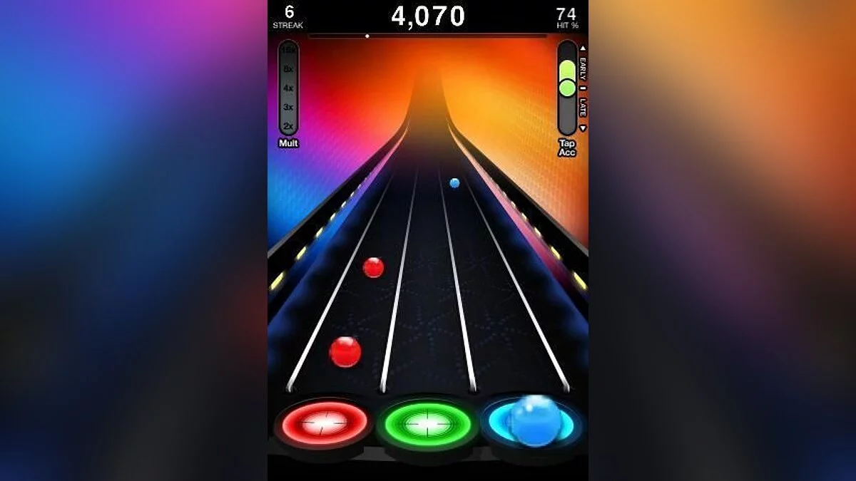 Скриншоты из Tap Tap Revenge 3