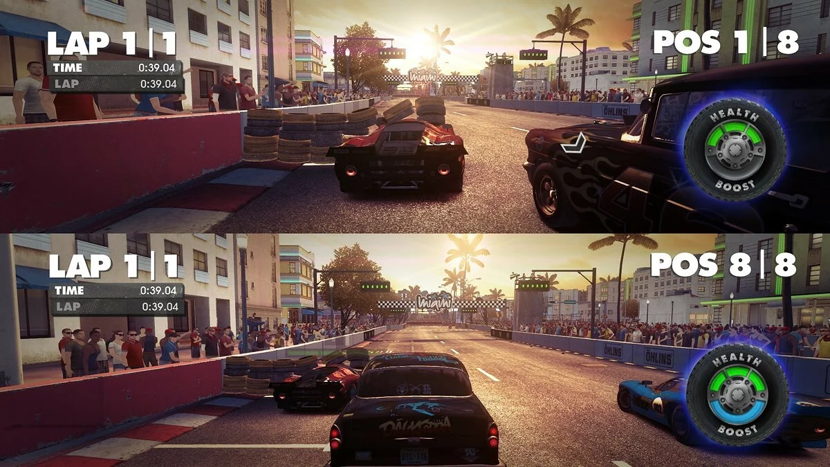 Скриншоты из DiRT Showdown