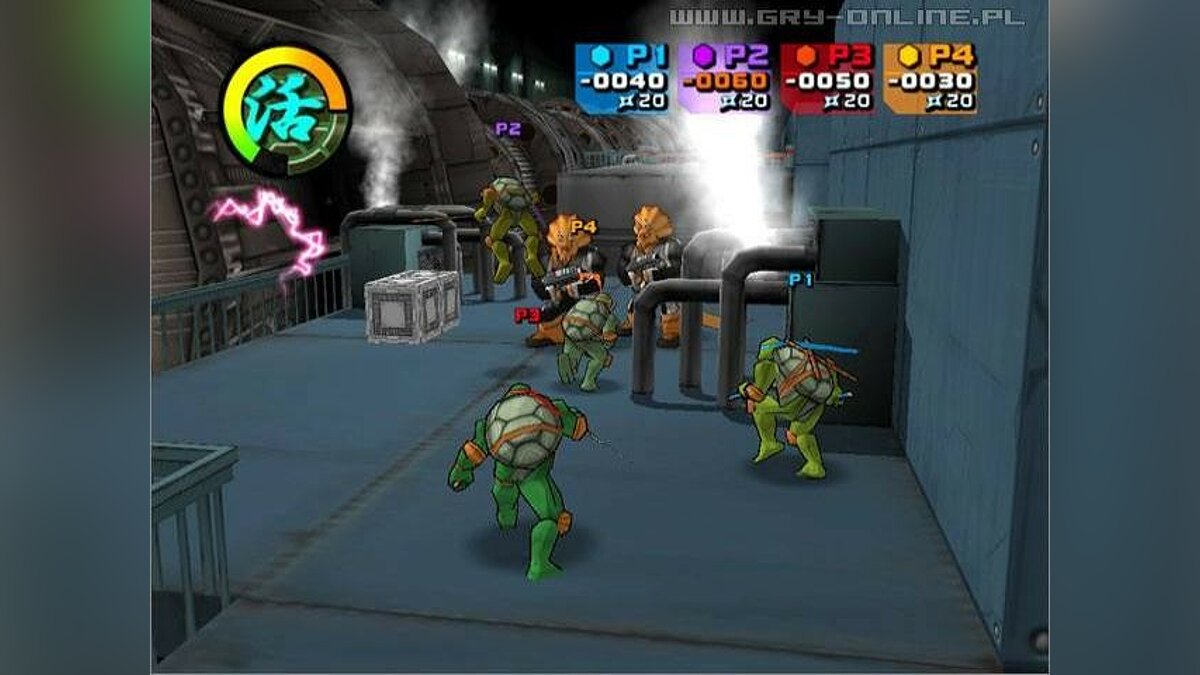 Скриншоты Teenage Mutant Ninja Turtles 2: Battle Nexus (TMNT 2: Battle  Nexus) - всего 75 картинок из игры