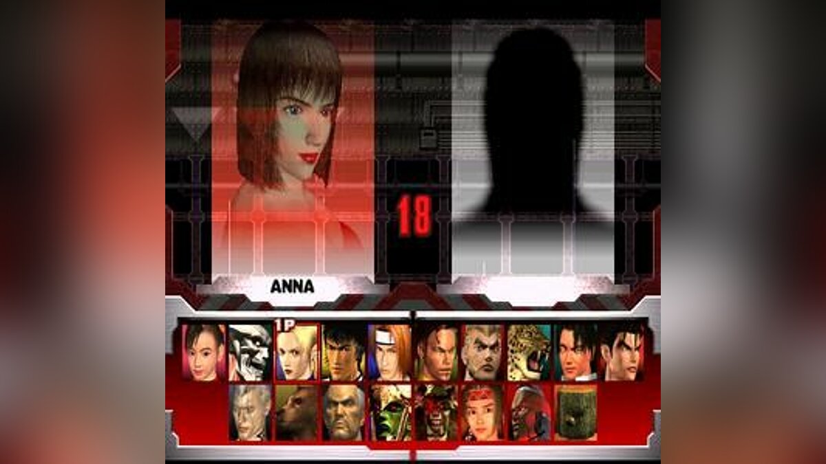 tekken 3 character select