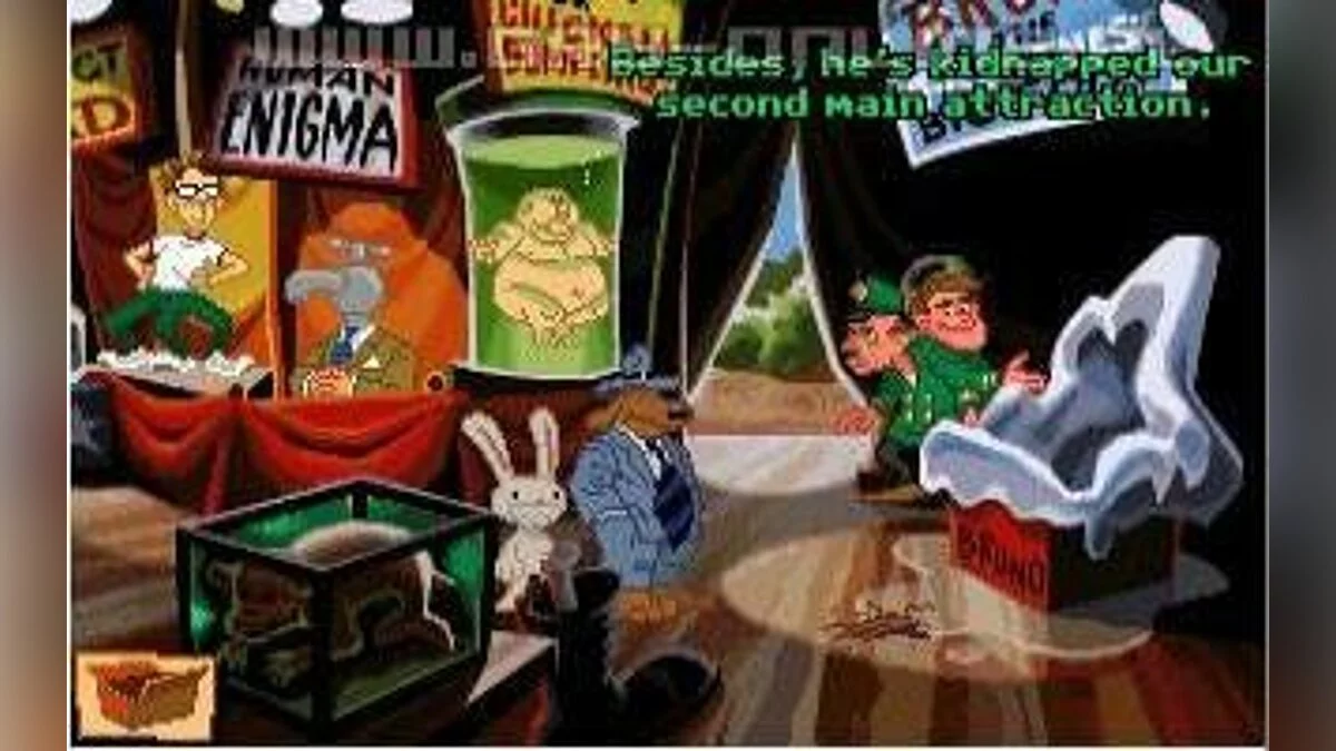 Скриншоты из Sam & Max Hit the Road / Картинка 28