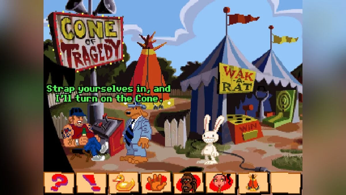 Скриншоты из Sam & Max Hit the Road / Картинка 60