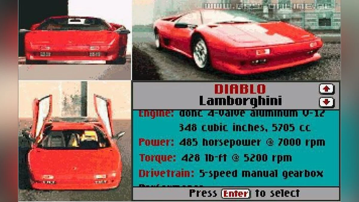 Скриншоты из Test Drive 3: The Passion