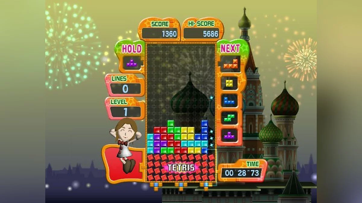 Скриншоты из Tetris Party Deluxe