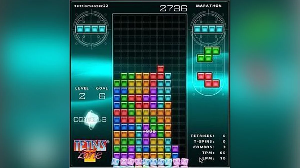 Скриншоты из Tetris Zone