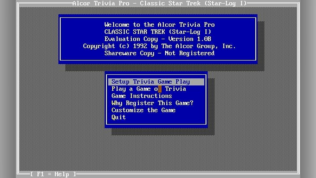 Alcor Trivia Pro Classic Star Trek (Star-Log I) - что это за игра, трейлер,  системные требования, отзывы и оценки, цены и скидки, гайды и прохождение,  похожие игры
