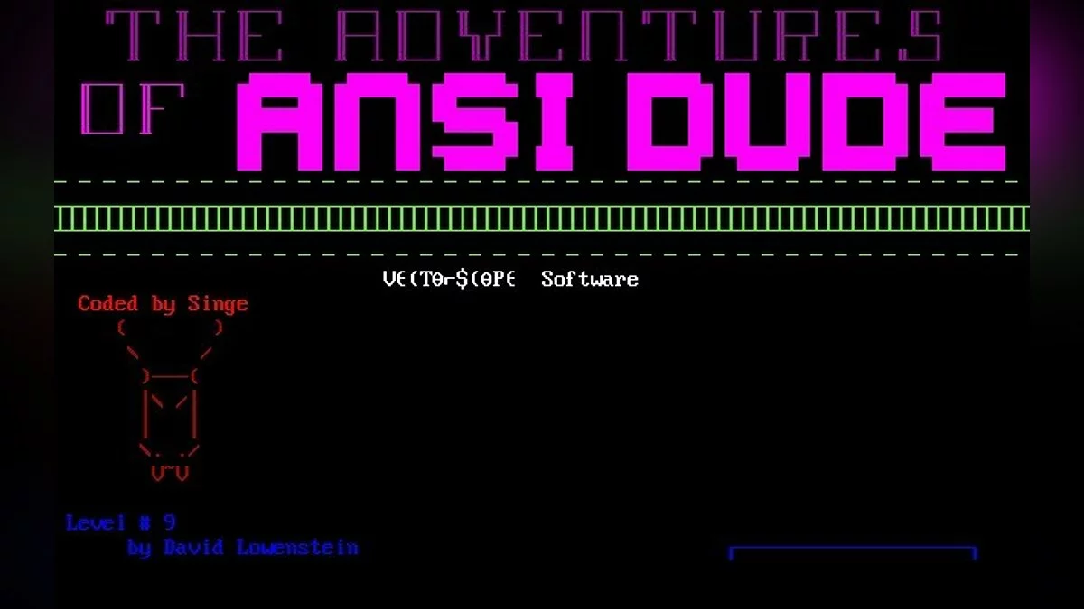 Скриншоты из Amazing Adventures of ANSI Dude