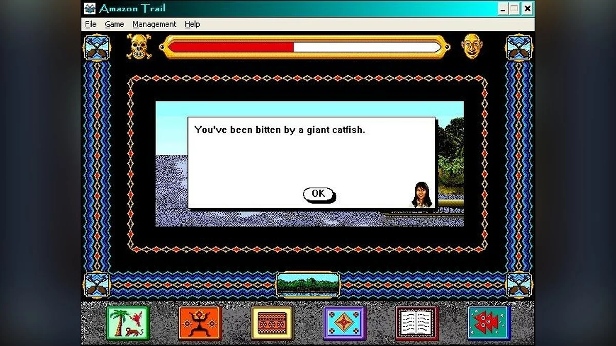 Скриншоты из Amazon Trail