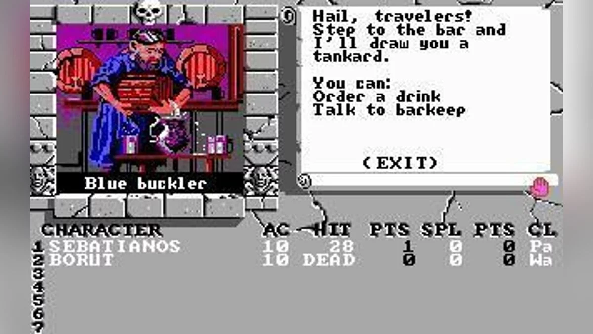 Скриншоты из Bard's Tale 2: Destiny Knight