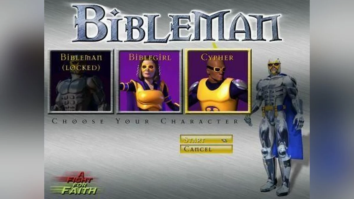 Скриншоты из Bibleman