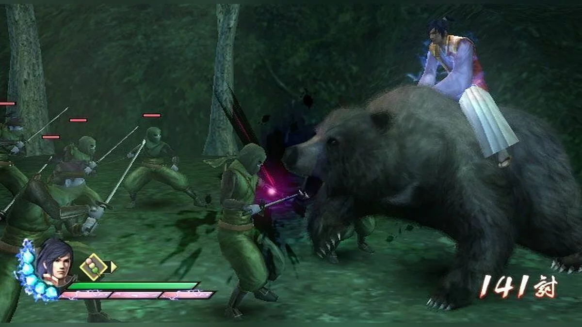 Скриншоты из Samurai Warriors 3