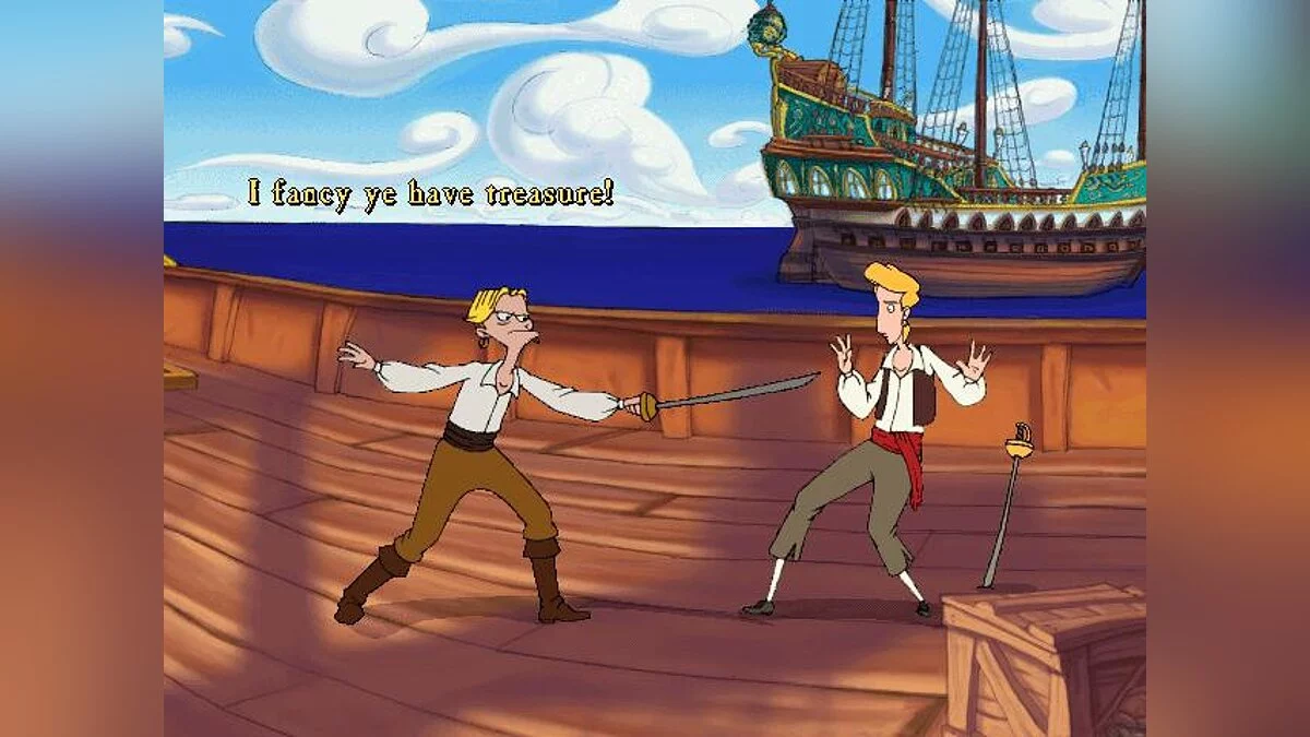 Скриншоты из Curse of Monkey Island