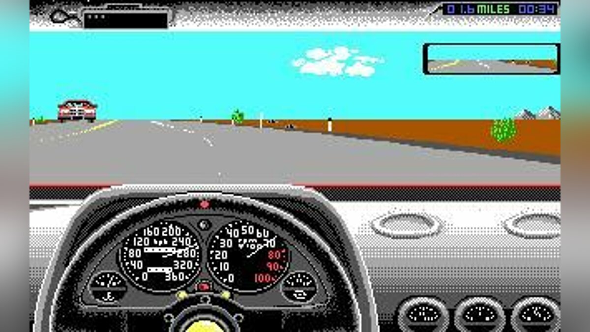 Тест дуэль. Test Drive (PC MS-dos, 1997). Игра Test Drive dos. Test Drive игра 1987. The Duel: Test Drive II.