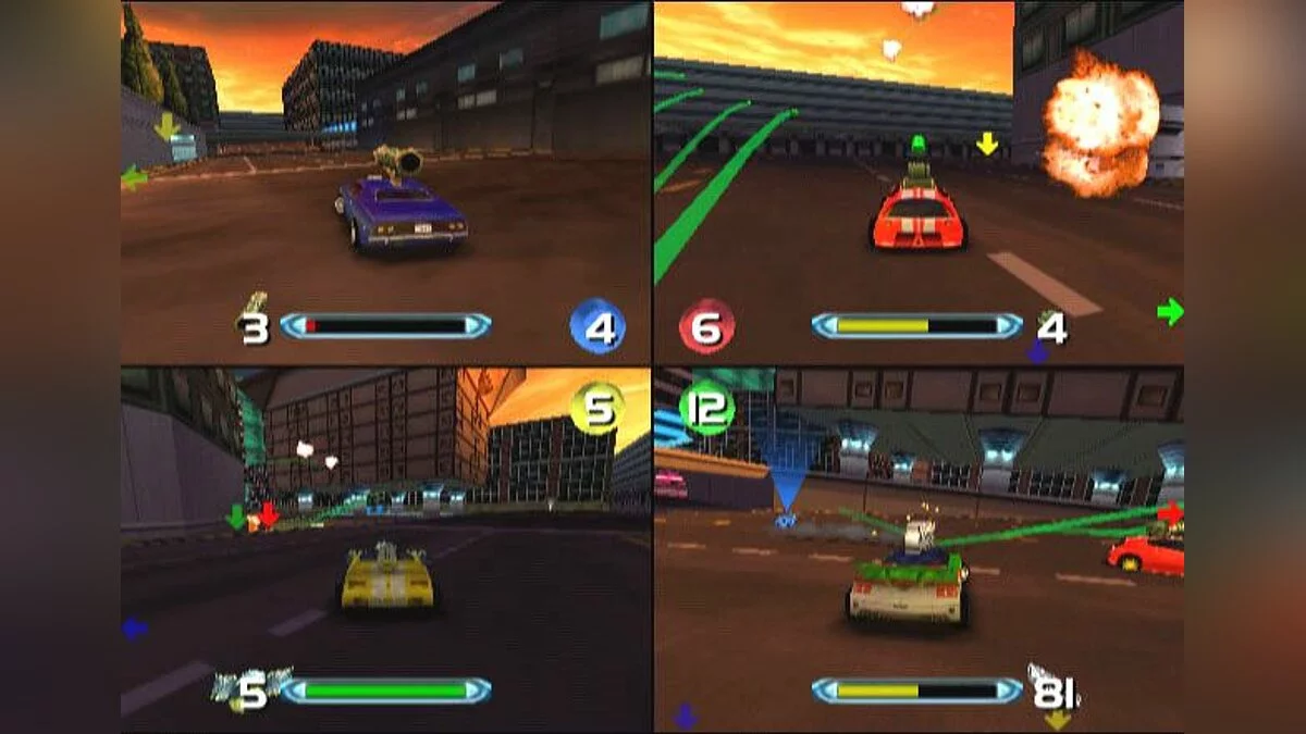 Скриншоты из San Francisco Rush 2049