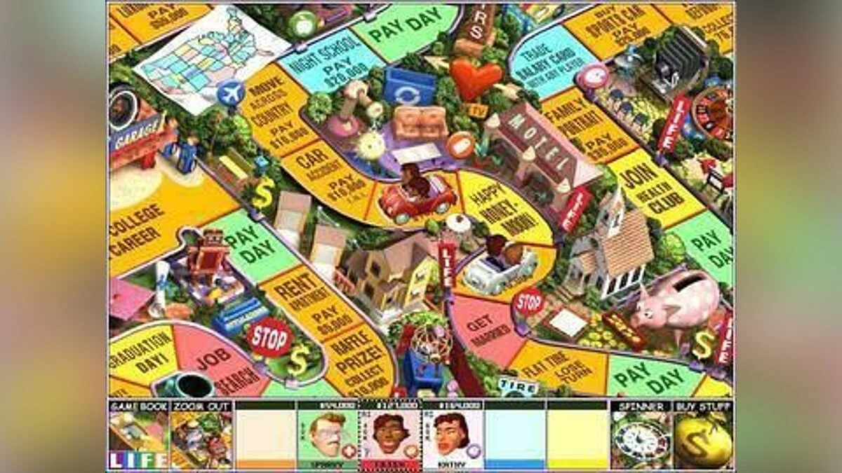 Скриншоты из Game of Life