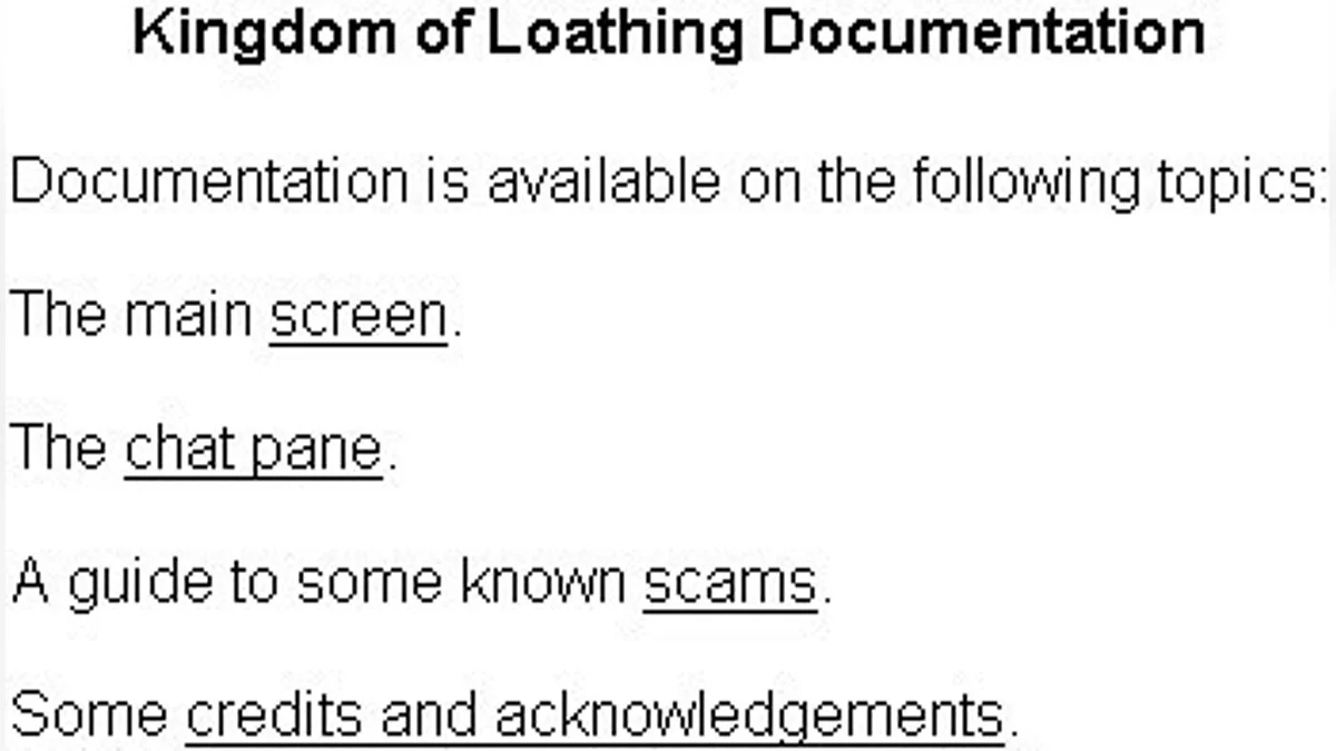 Скриншоты из Kingdom of Loathing