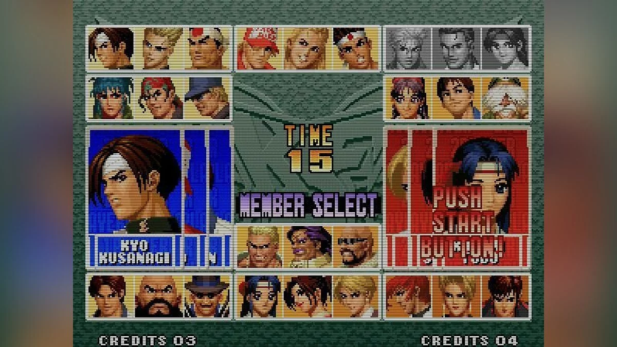 Скриншоты из King of Fighters '96