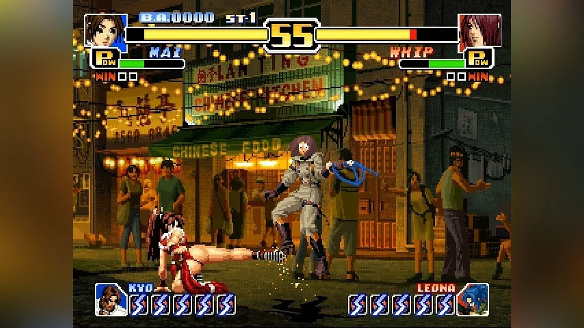 Скриншоты из King of Fighters '99