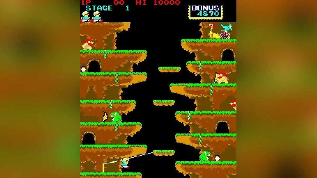 Скриншоты из Roc 'N Rope