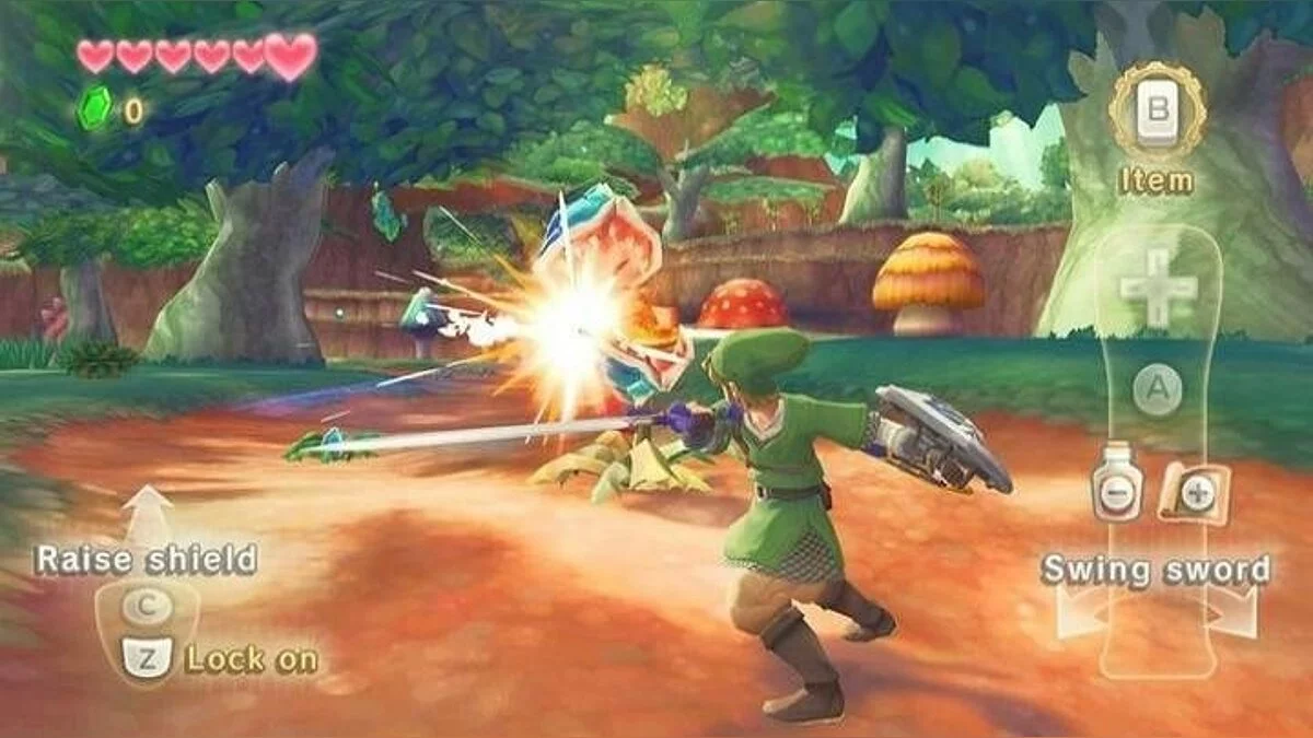 Скриншоты из Legend of Zelda: Skyward Sword