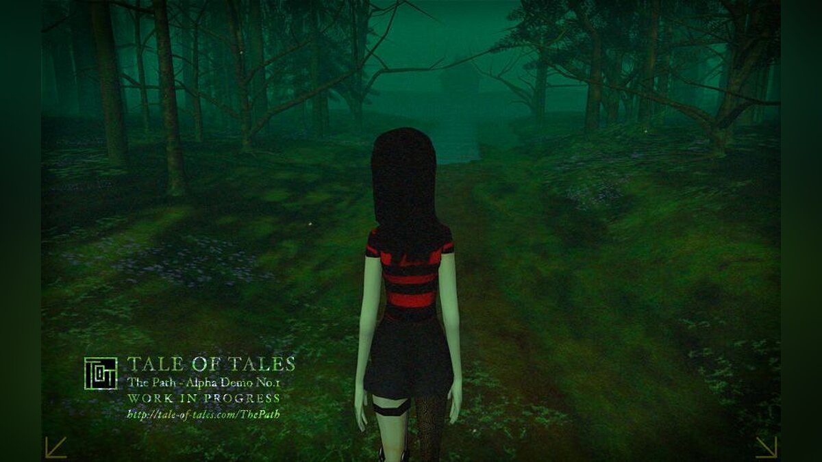 Files access to the path c. The Path игра красная шапочка. The Path игра 2009. The Path Tale of Tales. Игра тропа страшная сказка.