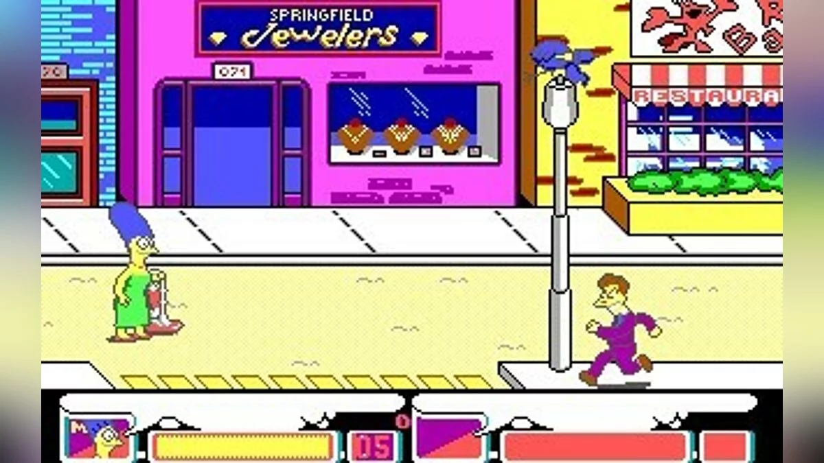 Скриншоты из Simpsons Arcade Game