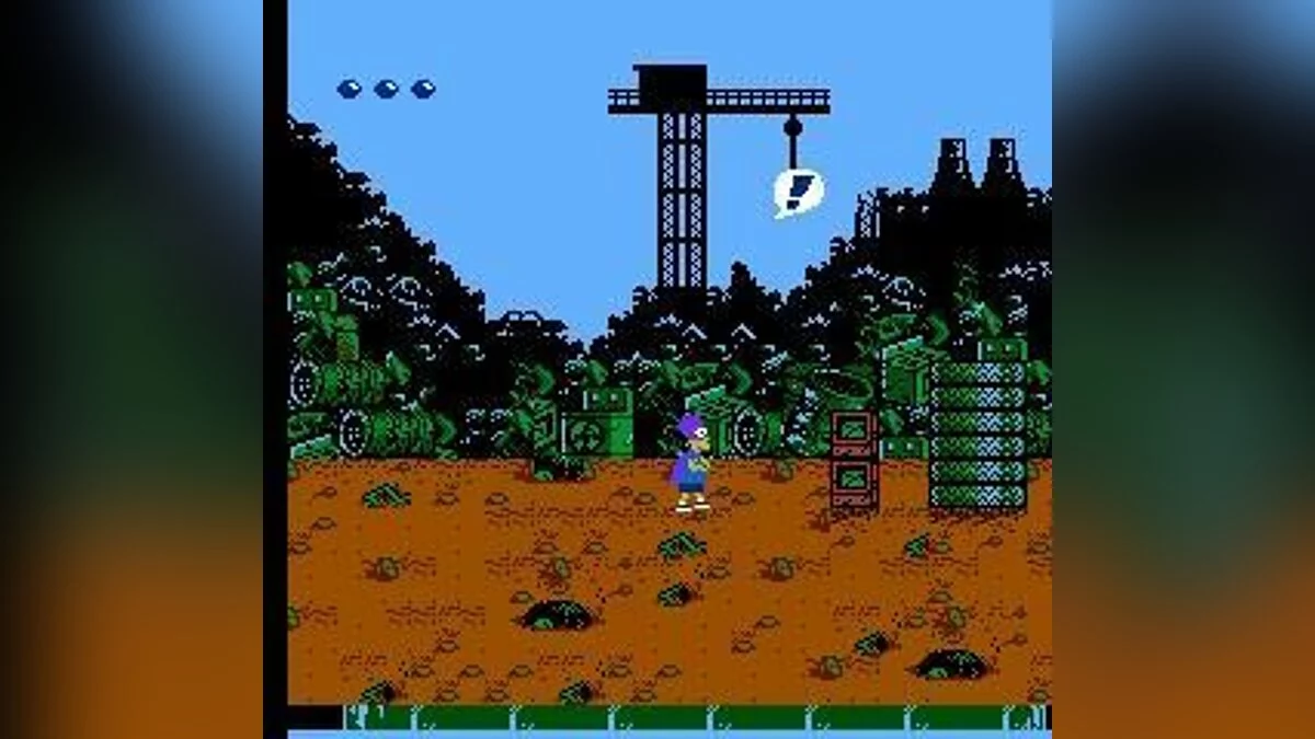 Скриншоты из Simpsons: Bartman Meets Radioactive Man
