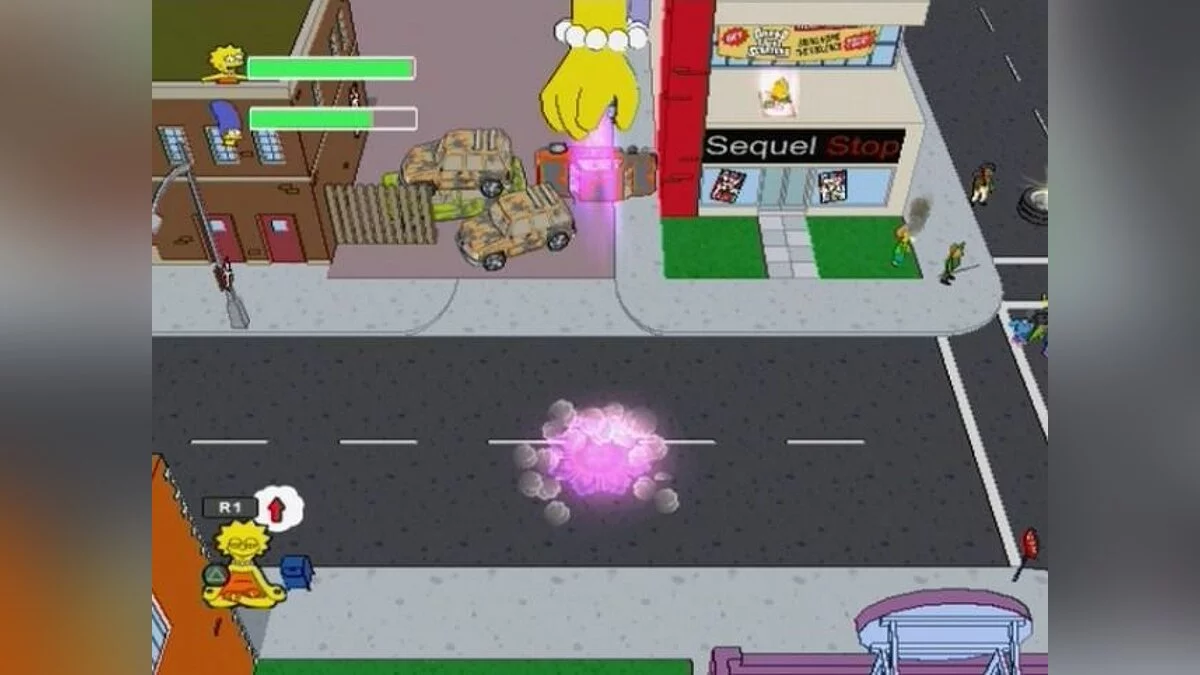 Скриншоты из Simpsons Game
