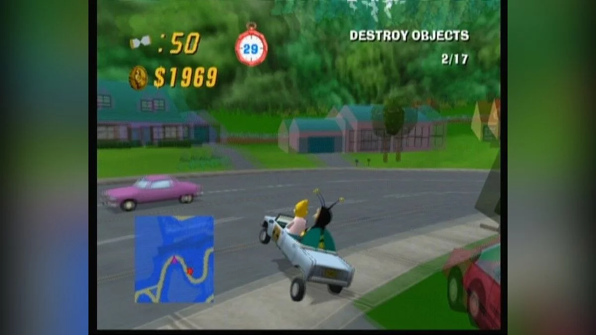 Скриншоты из Simpsons: Road Rage