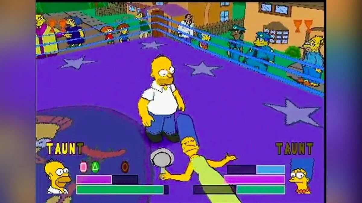 Скриншоты из Simpsons Wrestling