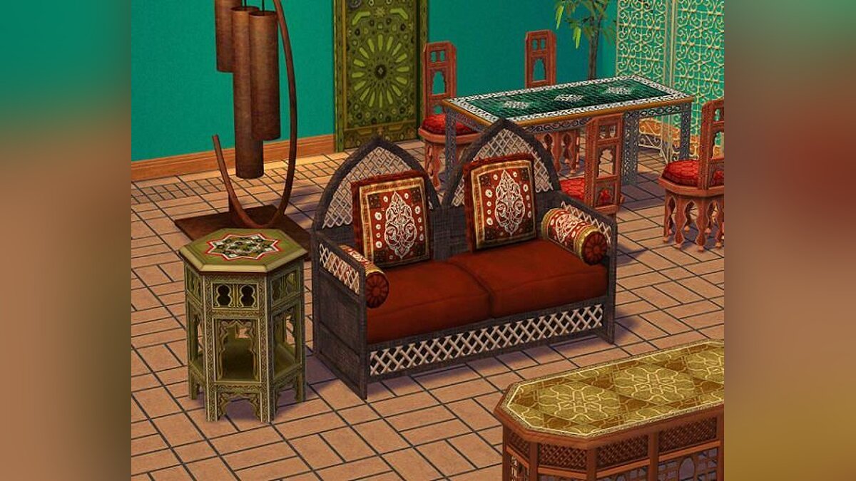 Игра симс пиратка. Марокканский стиль симс 2. Симс 2 интерьер. Симс 2 Марокканская гостиная. Симс 4 мебель в марокканском стиле дизайн.