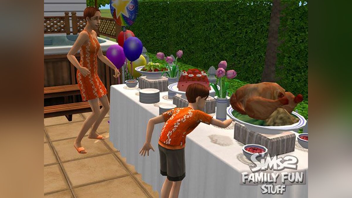 The Sims 2: Family Fun Stuff - что это за игра, трейлер, системные  требования, отзывы и оценки, цены и скидки, гайды и прохождение, похожие  игры The Sims 2: Каталог - Для дома и семьи