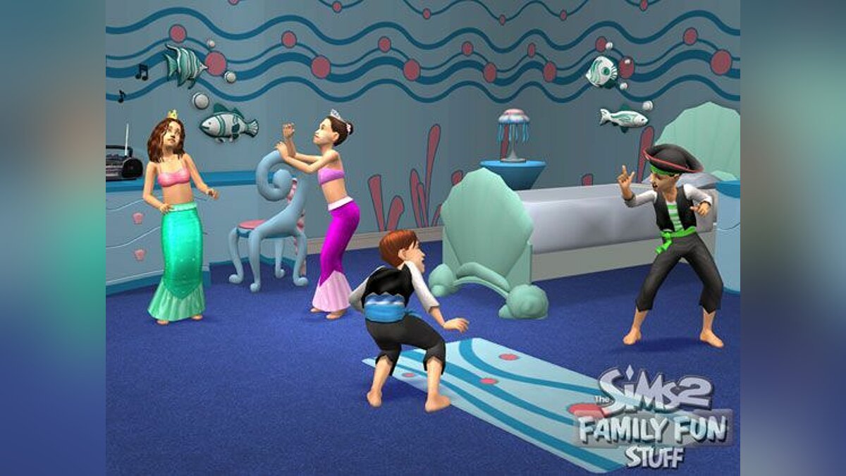 The Sims 2: Family Fun Stuff - что это за игра, трейлер, системные  требования, отзывы и оценки, цены и скидки, гайды и прохождение, похожие  игры The Sims 2: Каталог - Для дома и семьи