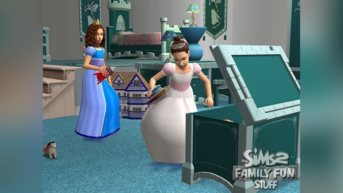 The Sims 2: Family Fun Stuff - что это за игра, трейлер, системные  требования, отзывы и оценки, цены и скидки, гайды и прохождение, похожие  игры The Sims 2: Каталог - Для дома и семьи