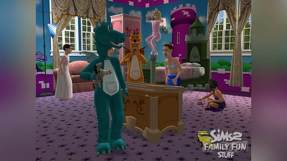 Скриншоты из The Sims 2: Family Fun Stuff