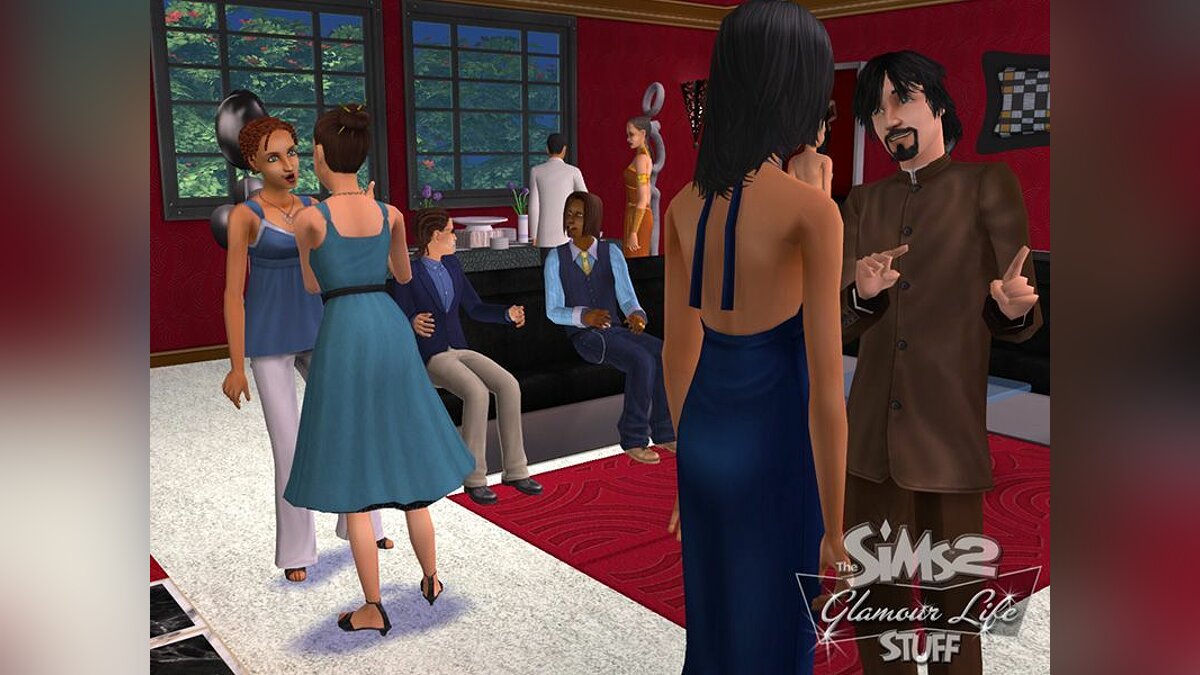 Скриншоты The Sims 2: Glamour Life Stuff - всего 10 картинок из игры