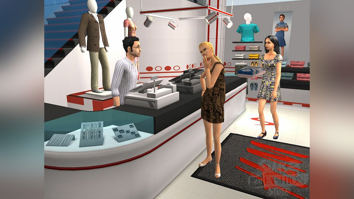 Игра где открываешь свой магазин. Симс 2 h m Fashion stuff. Симс 2 магазин. SIMS 2 магазин. Бутик в симс 2.