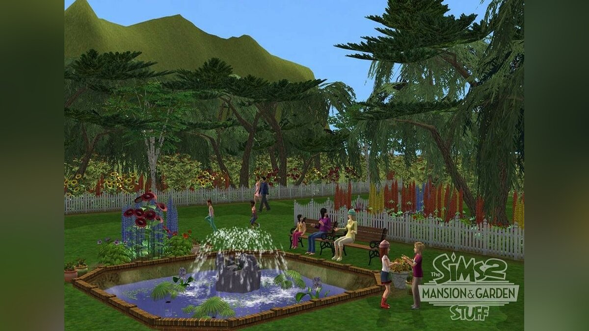 The Sims 2: Mansion & Garden Stuff - что это за игра, трейлер, системные  требования, отзывы и оценки, цены и скидки, гайды и прохождение, похожие  игры The Sims 2: Каталог – Сады и особняки