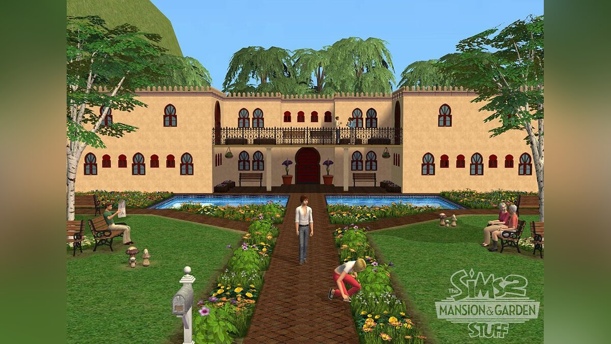 The Sims 2: Mansion & Garden Stuff - что это за игра, трейлер, системные  требования, отзывы и оценки, цены и скидки, гайды и прохождение, похожие  игры The Sims 2: Каталог – Сады и особняки