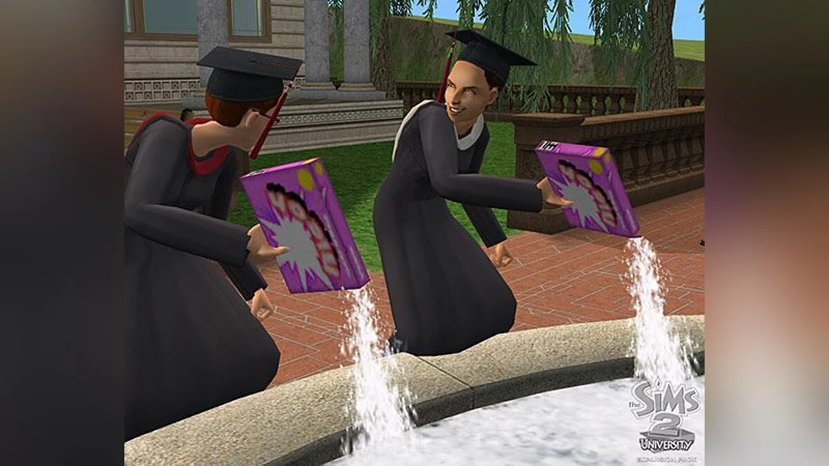 Скриншоты из The Sims 2: University