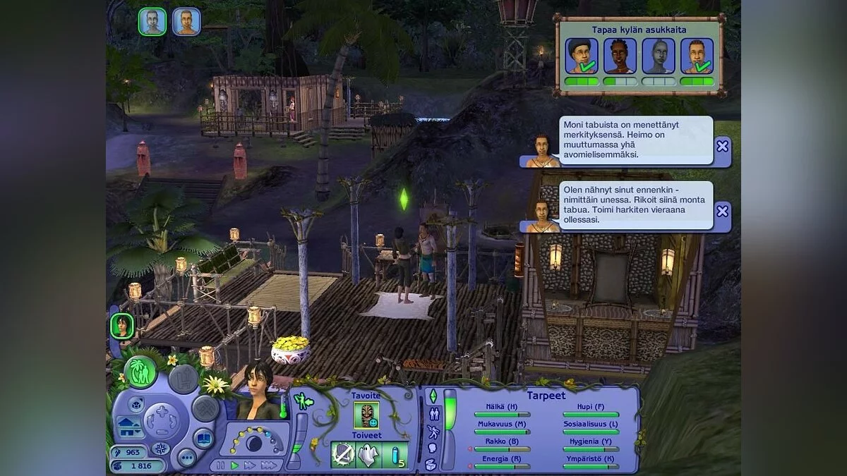 Скриншоты из Sims: Castaway Stories