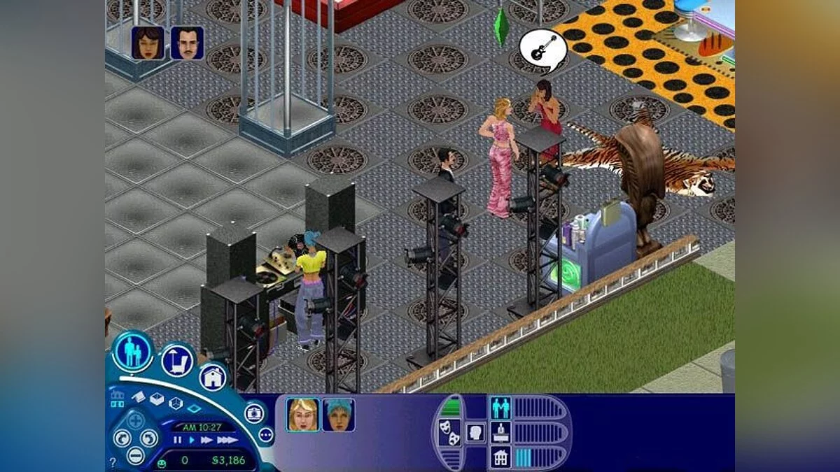 Скриншоты из Sims: House Party