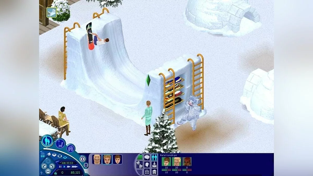 Скриншоты из Sims: Vacation