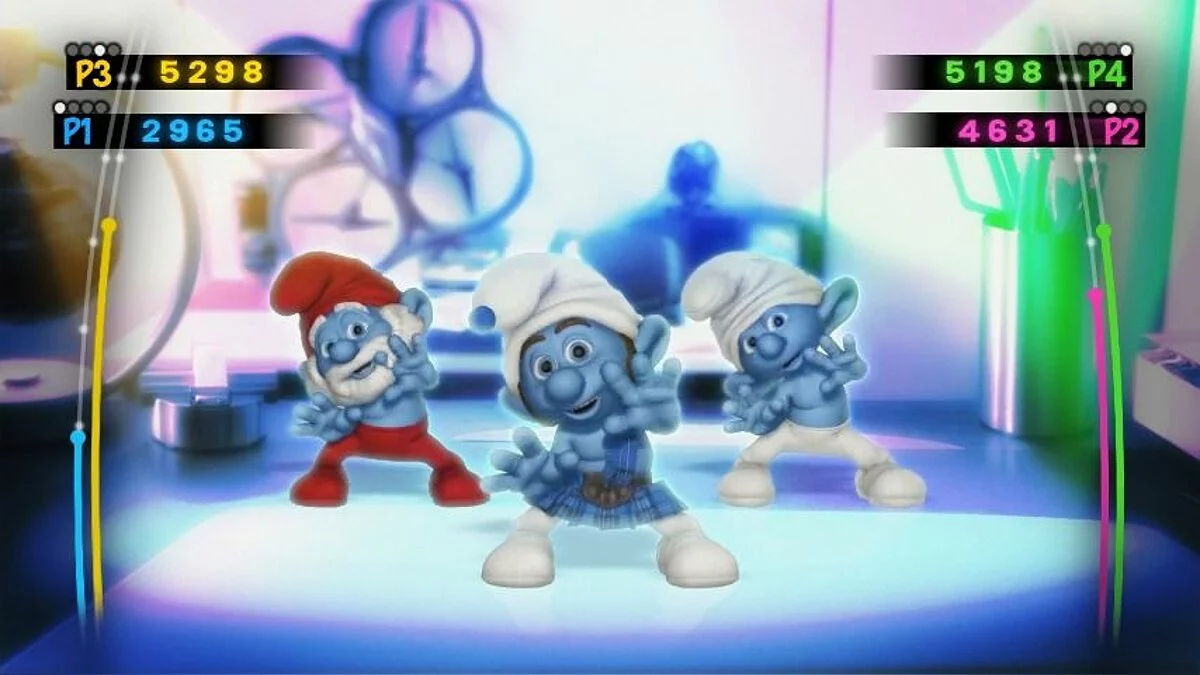 Скриншоты из Smurfs Dance Party