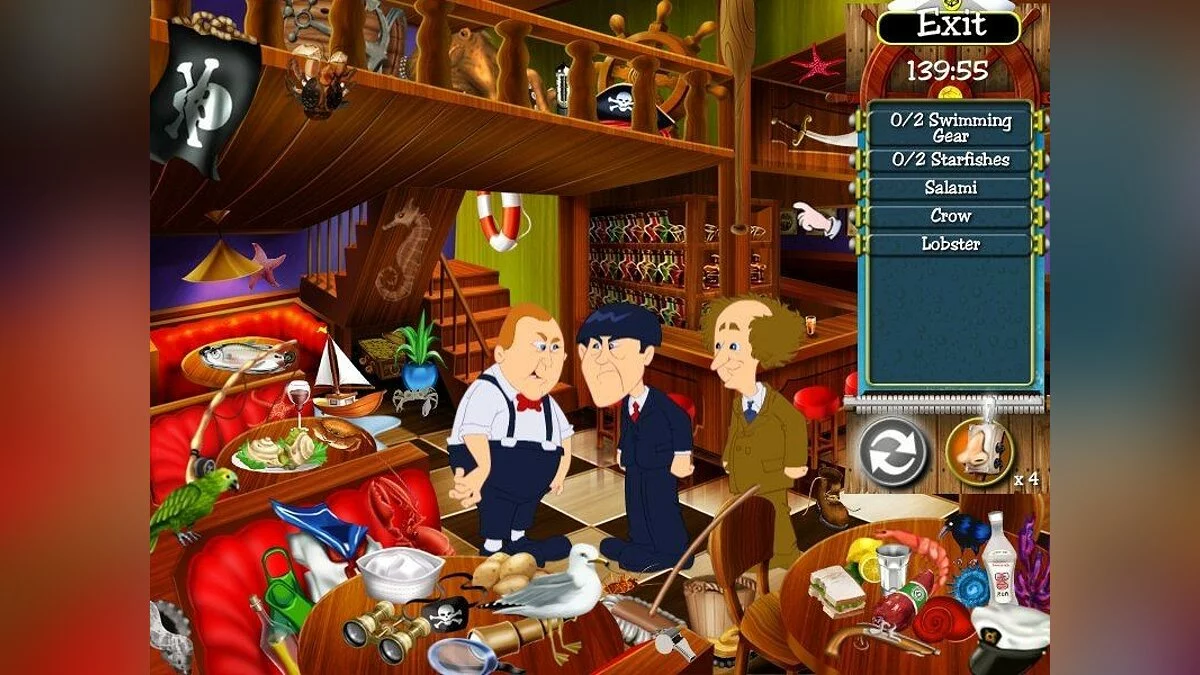 Скриншоты из Three Stooges: Treasure Hunt Hijinks