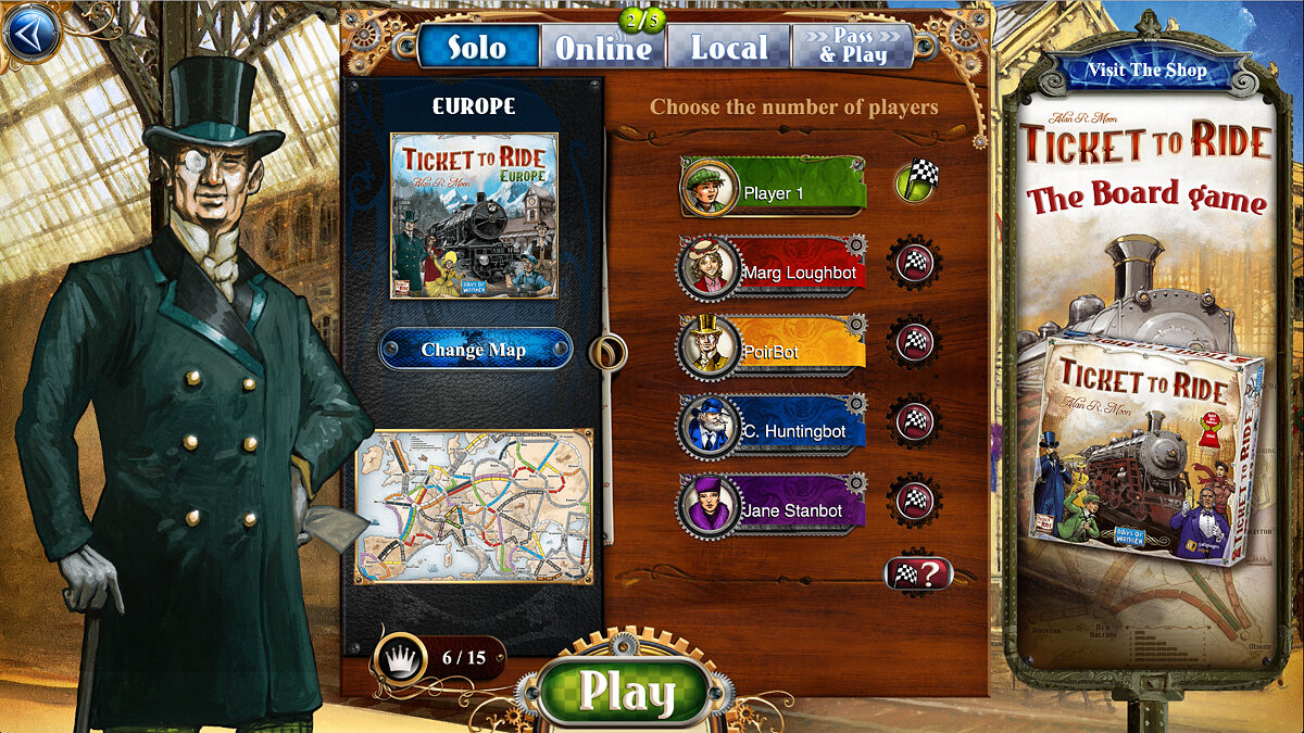 Ticket to Ride - что это за игра, трейлер, системные требования, отзывы и  оценки, цены и скидки, гайды и прохождение, похожие игры