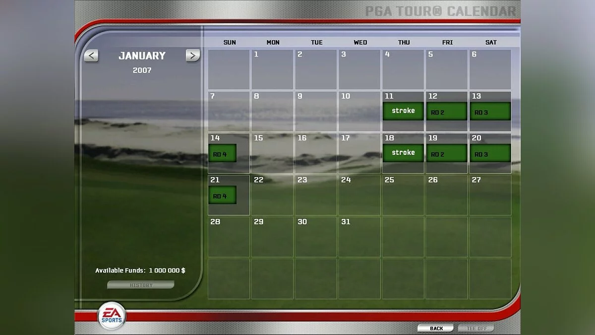 Скриншоты из Tiger Woods PGA Tour 07